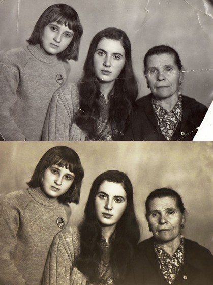 Фотографии: ретушь 